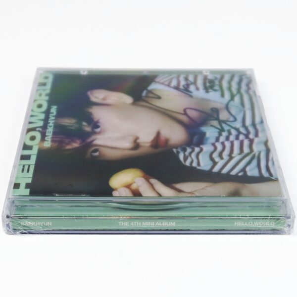 Baekhyun - Hello, World [Jewel / World Ver.] 4th Mini Album Signed CD 2024 Exo