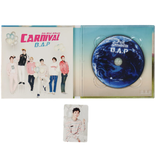 IMG_7722 B.A.P - Carnival 5th Mini Album CD + Yongguk Photocard 2016