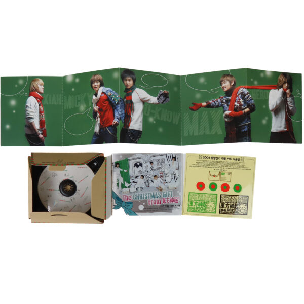 TVXQ - The Christmas Gift From TVXQ Carol Album Signed CD 2004
