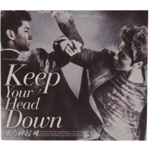 TVXQ - Keep Your Head Down 5th Album CD + U-Know Photocard 2011 Tohoshinki DBSK