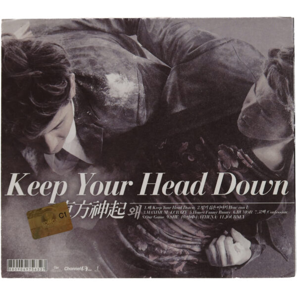 IMG_7828 TVXQ - Keep Your Head Down 5th Album CD + U-Know Photocard 2011 Tohoshinki DBSK