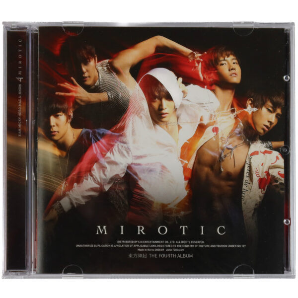 TVXQ - Mirotic [Type A] Fourth Album Xiah Signed Booklet CD DBSK Tohoshinki 2008