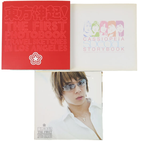 TVXQ - Travel Sketches In Los Angeles 1st Photobook Set DBSK Tohoshinki 2005