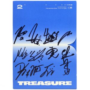 Treasure - The Second Step: Chapter One 1st Mini Album Signed Promo CD 2022