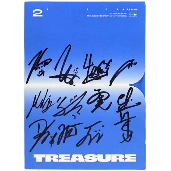 IMG_7949 Treasure - The Second Step: Chapter One 1st Mini Album Signed Promo CD 2022