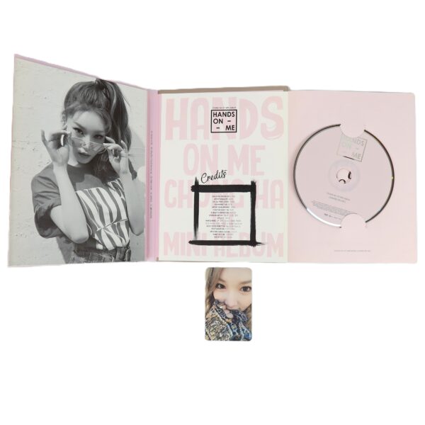 IMG_7958 Chung Ha - Hands On Me 1st Mini Album Signed Promo CD IOI Chungha 2017