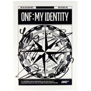 ONF - My Identity [Find The Route Ver.] 2nd Album Signed CD Promo 2025