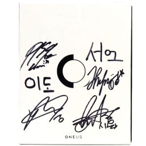 Oneus - Fly With Us 3rd Mini Album Signed Promo CD 2019