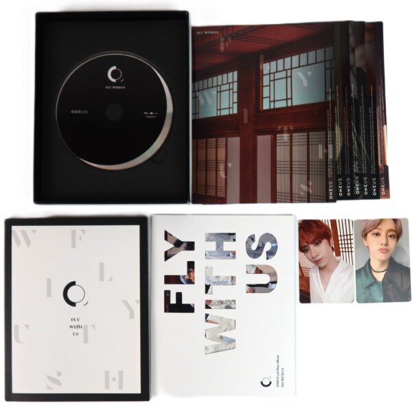 IMG_7985 Oneus - Fly With Us 3rd Mini Album Signed Promo CD 2019