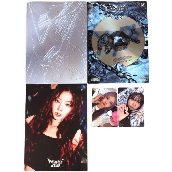 IMG_7990 Purple Kiss - BXX 6th Mini Album Signed Autographed Promo CD 2024