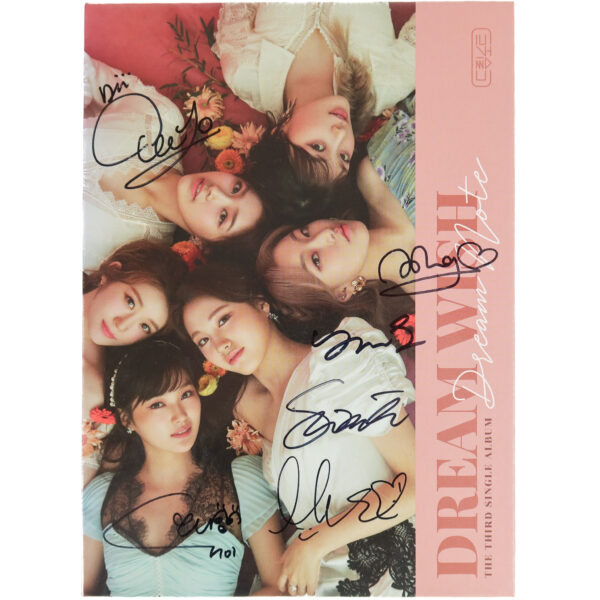 IMG_7996 DreamNote - Dream Wish 3rd Single Album Signed Promo CD 2020