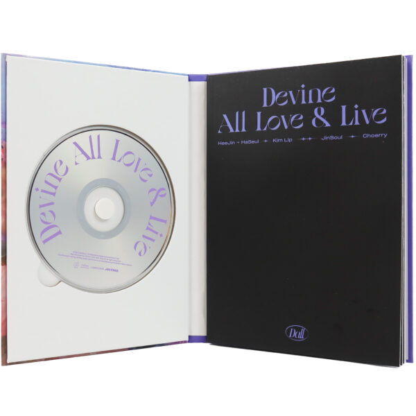 ARTMS - Dall [A Ver.] 1st Album Signed Promo CD Loona Devine All Love & Live