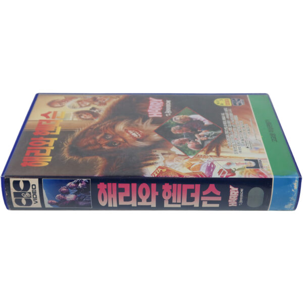 Harry and the Hendersons (1987) Korean VHS Rental [NTSC] Korea