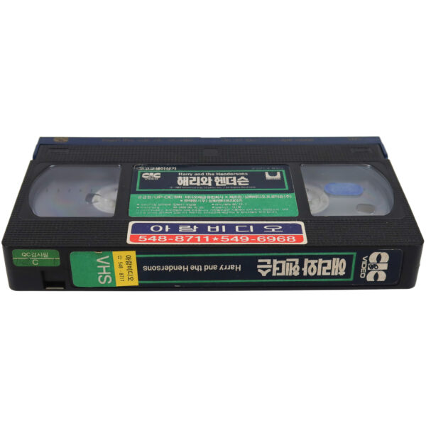 Harry and the Hendersons (1987) Korean VHS Rental [NTSC] Korea