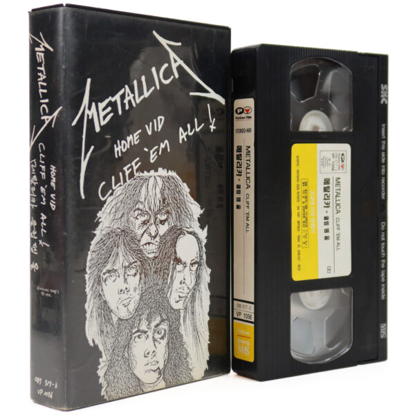 Metallica - Home Vid Cliff 'Em All! Korean VHS [NTSC] Korea