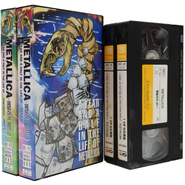 Metallica - A Year And A Half In The Life Of... Korean VHS NTSC Korea [no case]