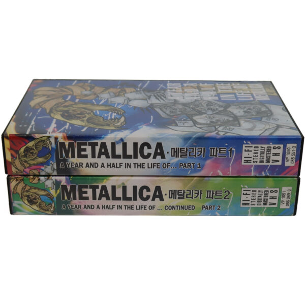 Metallica - A Year And A Half In The Life Of... Korean VHS NTSC Korea [no case]