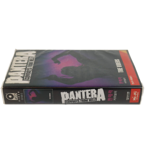 Pantera - Cowboys From Hell The Videos Korean VHS [NTSC] Korea