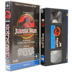 Jurassic Park (1993) Korean VHS Retail [NTSC] Korea Steven Spielberg