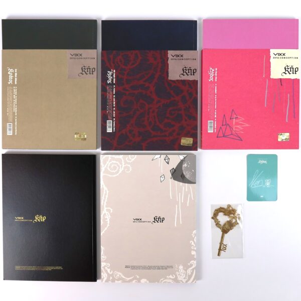 IMG_8801 Vixx - 2016 Conception Ker Special Package Zelos Hades Kratos DVD CD Album Set