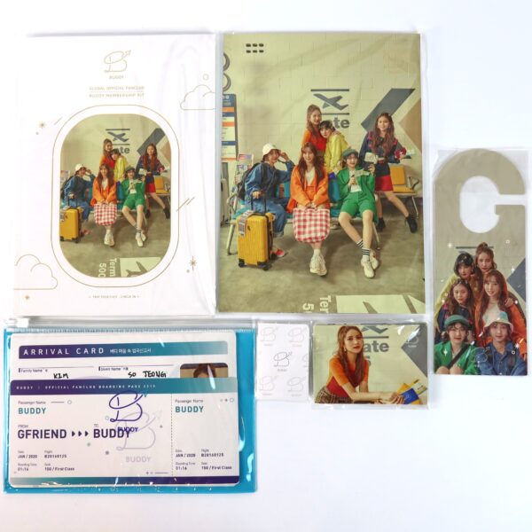 GFriend 2019 Global Official Fanclub Buddy Membership Kit Incomplete Set [read]
