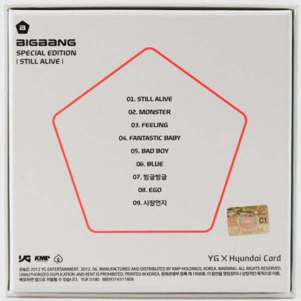 Bigbang - Still Alive [G-Dragon Ver.] 5th Mini Album Special Edition 2012
