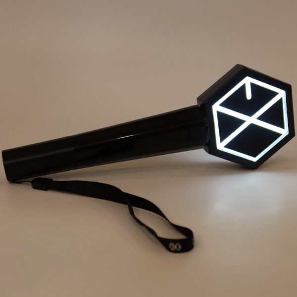 IMG_0032 Exo Official Light Stick Ver. 1 Complete Set Black Lightstick