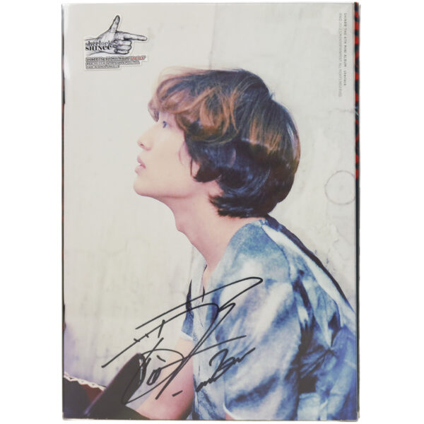 IMG_0097 (1) Shinee - Sherlock The 4th Mini Album Signed CD Album Promo 2012