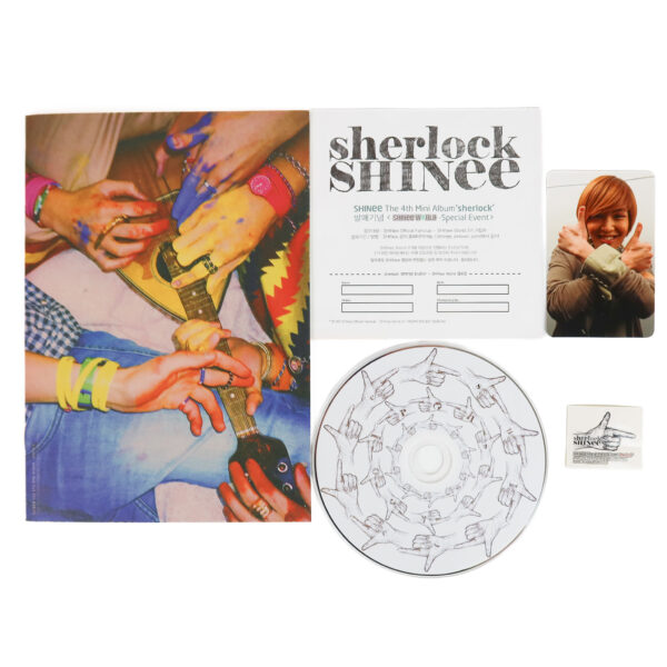 IMG_0102 02.49.29 Shinee - Sherlock The 4th Mini Album Signed CD Album Promo 2012