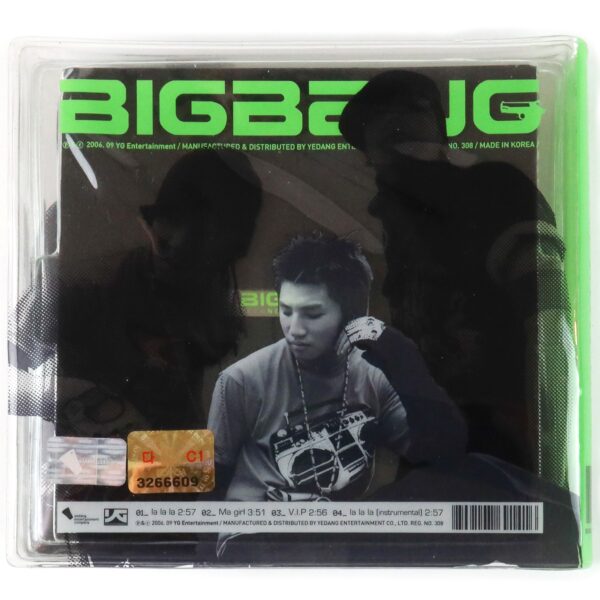 Bigbang - Second Single Album CD + VCD + Framed Photo 2006 [Yedang Pressing]