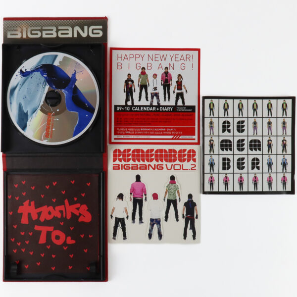 Bigbang - Remember 2nd Album CD 2008 [Mnet Pressing]