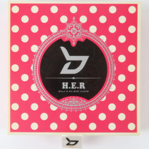 Block B - H.E.R 4th Mini Album CD + U-Kwon Doll Paper 2014