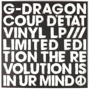 G-Dragon - Coup D'Etat 2nd Album LP Vinyl Limited Edition [incomplete set]