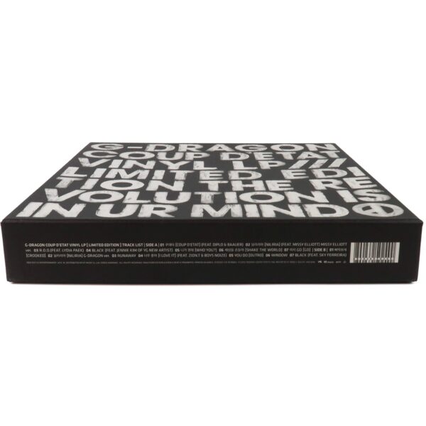 G-Dragon - Coup D'Etat 2nd Album LP Vinyl Limited Edition [incomplete set]