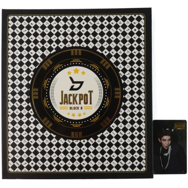 Block B - Jackpot 2nd Single Album CD + Park Kyung Photocard 2014 [read]