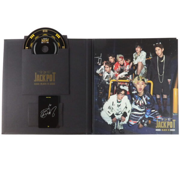 Block B - Jackpot 2nd Single Album CD + Park Kyung Photocard 2014 [read]