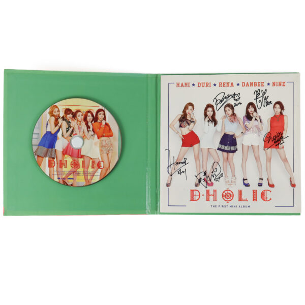 IMG_0155 D.Holic - Chewy 1st Mini Album Signed Autographed Promo CD 2015 D-Holic