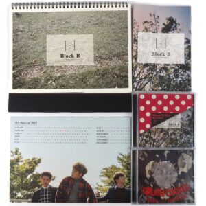 Block B 2015 Season's Greetings Complete Set Zico Tough Cookie Her Showcase