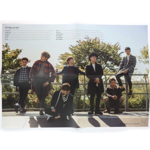 IMG_0158 Block B 2015 Season's Greetings Complete Set Zico Tough Cookie Her Showcase