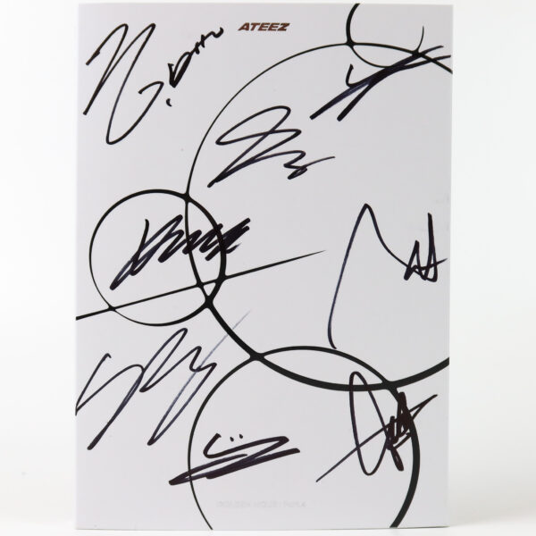 Ateez - Golden Hour : Part 4 [Z Ver.] 13th Mini Album Signed Promo CD 2026