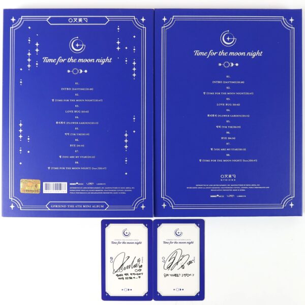 GFriend - Time For The Moon Night [Moon Ver.] 6th Mini Album CD Eunha Sowon PCs