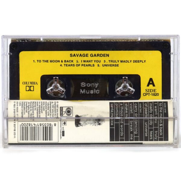 IMG_0281 Savage Garden - Savage Garden Album Korean Cassette Tape Korea