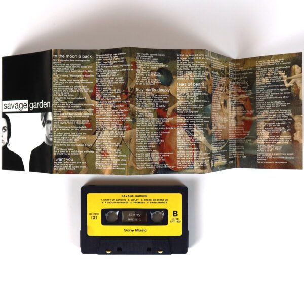 IMG_0286 Savage Garden - Savage Garden Album Korean Cassette Tape Korea