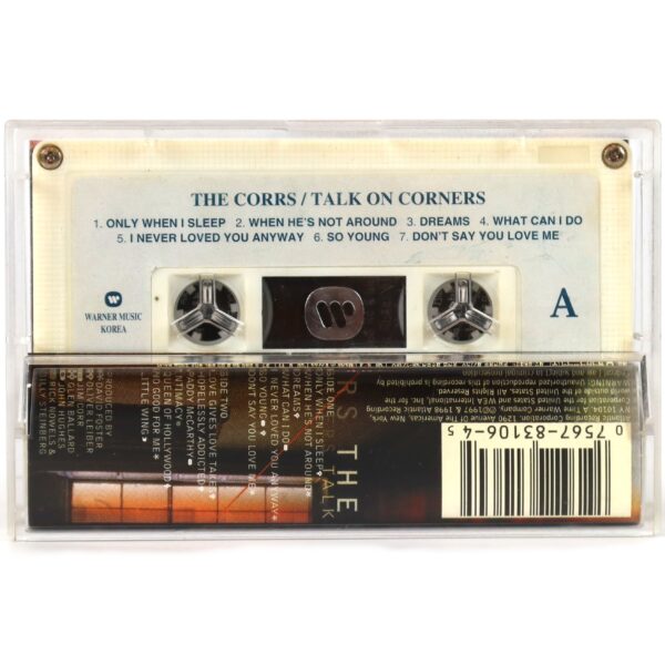 The Corrs - Talk On Corners Album Korean Cassette Tape Korea