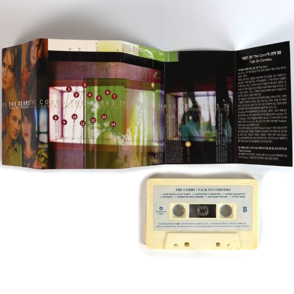 The Corrs - Talk On Corners Album Korean Cassette Tape Korea