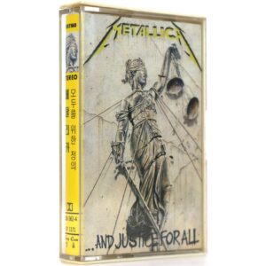 IMG_0306 Metallica - ...And Justice For All Korean Cassette Album Korea