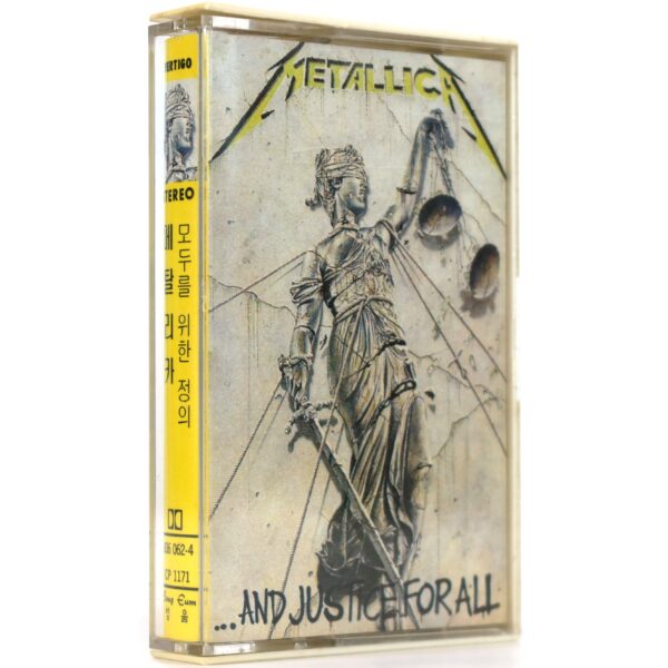 IMG_0306 Metallica - ...And Justice For All Korean Cassette Album Korea