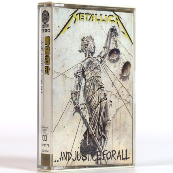 IMG_0310 Metallica - ...And Justice For All Korean Cassette Album Korea 2