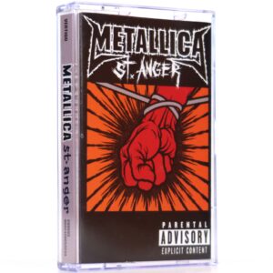 IMG_0317 Metallica - St. Anger Korean Cassette Album Korea