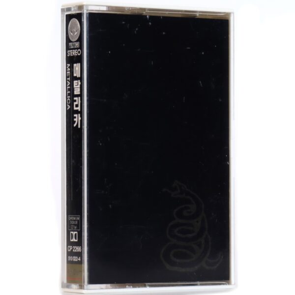 IMG_0324 Metallica - The Black Album Korean Cassette Album Korea